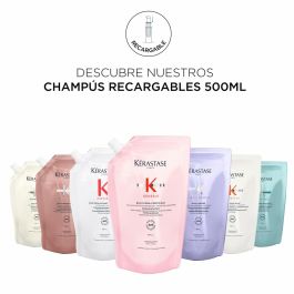 Kerastase Nutritive Bain Satin Riche Shampooing Nourrissant Cheveux Secs Rechargeable 500 ml
