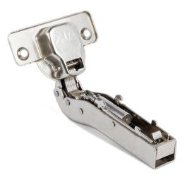 HERRAJES ALK Bisagra PUMA CLIP CAM Ø35mm Ouverture 105º Angle 45º Ala Inclinada Cierre Amortiguado Acero Níquel