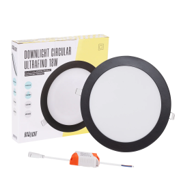 BX3 LIGHT Plaque LED circulaire 18W, 1380 Lumen, Blanc froid 6000K, Empotrable/surface, 40000H [BX3-GP-LZ-3-B-CW]