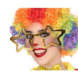 Lunettes XXL dorées en forme d'étoile pour clown et déguisements comiques Precio: 10.7900004. SKU: S1131418