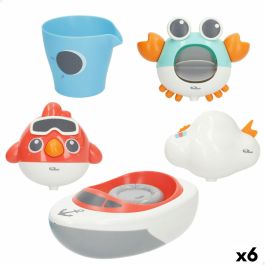 Jouet Pour le Bain Colorbaby 16 x 6,5 x 9 cm 6 Unités