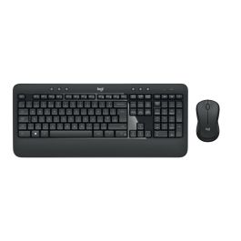 clavier et souris Logitech 920-008679 Italien QWERTY Blanc Noir