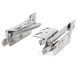 HERRAJES ALK Charnières Compas Odeon avec Ressort Nickel