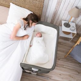 BEBECONFORT CALIDOO lit cododo, berceau bébé, lit bébé, de la naissance jusqu'a 9 kg, Tinted graphite