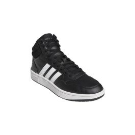 Chaussures casual homme Adidas Hoops 3.0 Mid Classic Vintage Noir 42
