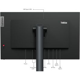 60,5cm/23,8" (2560x1440) Lenovo ThinkVision P24q-30 16:9 QHD IPS 60Hz 4ms HDMI DP USB Vesa Black