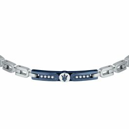 Bracelet Homme Maserati Acier inoxydable 21,5 cm Argenté