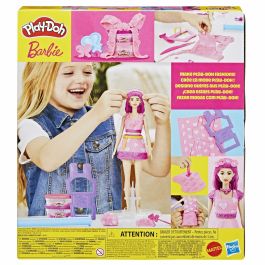 Pâte à modeler en argile Play-Doh Barbie Hearts & Hair Multicouleur