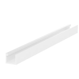 HERRAJES ALK Profil Horizontal "U" Sp10 Laqué Blanc 2M (Set de 4)