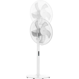 Sencor Ventilateur sur pied SFN 4070WH, 40 cm, 3 en 1, télécommande, 8 vitesses, oscillation 80°, hauteur réglable, 48 W, blanc