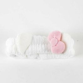 Turban Hello Kitty Blanc Rose Maquillage