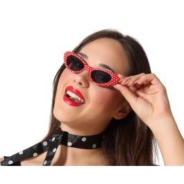 Lunettes de Soleil Vintage Oeil de Chat des Années 50 Rouge à Pois Blancs - Accessoire Déguisement Rockabilly Precio: 10.5. SKU: B1DJEZ9WNR
