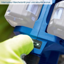 Scheppach BC-CS355Duo-X - Tronçonneuse sans fil 20V - Coupe 33.5cm - Pack avec 2 batteries 4Ah et chargeur double 4.5A - Pour bois et jardin