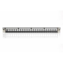 Digitus Patchpanel 1U 24 Ports Modulaire Rackmount Cat5e, Cat6, Cat6a Noir