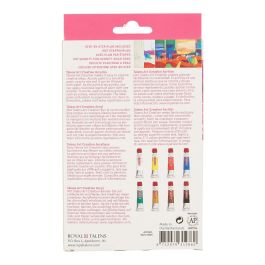Set de peinture acrylique Talens Multicouleur 12 ml 8 Pièces