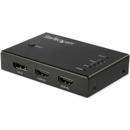 Switch HDMI Startech VS421HDDP Noir