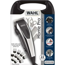 Wahl Tondeuse à cheveux filaire Home Pro, 230V, 8 sabots, Noir/Gris