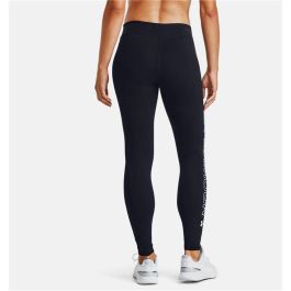 Leggings de Sport pour Femmes Under Armour Favorite Wordmark Noir