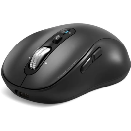 Port Designs 900720 EXPERT - Souris sans fil Bluetooth professionnelle, rechargeable, connectable à 3 appareils, grise