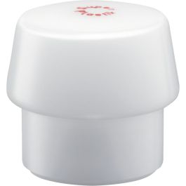 Bouche en plastique de rechange pour maillet Halder Simplex 40 mm Blanc