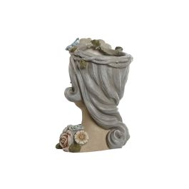 Cache-pot Home ESPRIT Multicouleur Crème Magnésium chica 32 X 30 X 48 cm