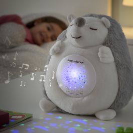 Hérisson en Peluche avec Bruit Blanc et Veilleuse Spikey InnovaGoods