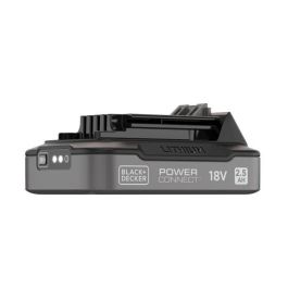 Black + Decker Batterie 18V 2.5Ah BDL2518S-XJ avec indicateur de charge