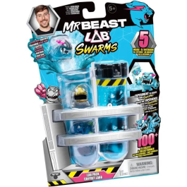 Moose Toys Figuras en miniatura - MrBeast Lab Swarms - 5 modelos aleatorios, 2,5 cm