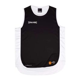 t-shirt de basket Spalding Hustle Tank Blanc Noir 14 ans