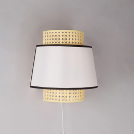 Aplique Quilmes SKD-W1024 en Ratán y Madera