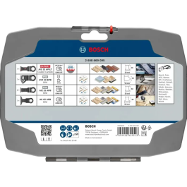 Bosch Professional - Coffret de lames oscillantes pour électriciens et plaquistes - 5 pièces - Pour outils multifonctions