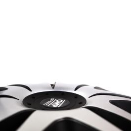 Omp OMPS07031512 Jeu De 4 Enjoliveurs Ghost 15 Pouces Noir-Argent