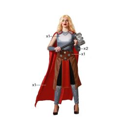 Déguisement Super-Héros Rouge avec Cape pour Femme Adulte, Tailles M-L, en Polyester Precio: 22.932. SKU: B145LK45DT