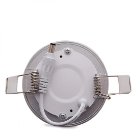 GR Plaque LED Circulaire 3W 215Lm 2700K 40 000H 90mm Blanc Chaud IP25 GR-RDP01-MP-3W-WW
