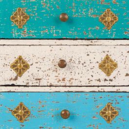 Boîte à bijoux Alexandra House Living Laiton Bois de manguier Bois MDF 15 x 28 x 20 cm