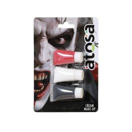 Maquillage de Halloween en Crème, Kit de 3 Couleurs Rouge, Blanc et Noir, Blister de 3 x 9 gr, Idéal pour Vampire, Zombie Precio: 2.124. SKU: B139W3Y3PA
