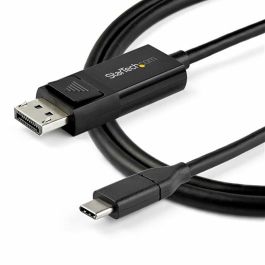 Adaptateur USB C vers DisplayPort Startech CDP2DP142MBD (2 m) Noir