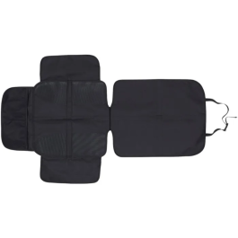 Tineo Protection de Siège Auto Universelle avec Ailettes 360° - Antidérapante et Imperméable - Noir