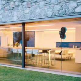 Eziclean Robot Nettoyeur de Vitres WINDOBOT S1 One - 72 W - 72 dB - Câble 5 m - Noir