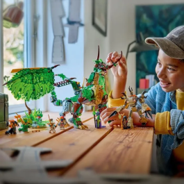 Lego NINJAGO 71859 Dragon de Vie - Jouet de Construction avec 8 Minifigurines - Dès 8 ans