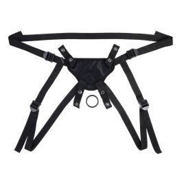 Harnais pour godemichet Sportsheets Velvet Noir