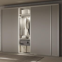 Emuca Kit plateau auxiliaire, panier et rack ajustable Quartz pour armoires, glissières extension totale et à fermeture douce, Module 60cm, Finition Titane