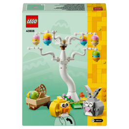 Lego 40808 Set Lapin de Pâques et Chasse aux Œufs avec 2 Animaux en Briques de Construction - Jouet Printemps Multicolore pour Enfants