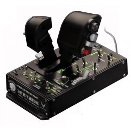 Thrustmaster AddOn Hotas Warthog Dual Throttle (A-10C Rep.) Simulation de Vol pour PC USB avec Fil Noir