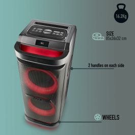 Haut-parleurs bluetooth portables NGS WILDSPACE2 Noir
