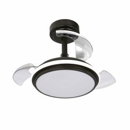 Ventilateur de Plafond avec Lumière CristalRecord Noir 35 W 1000 Lm (3000 K) (4000 K)