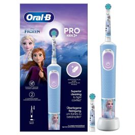 Brosse à dents électrique Oral-B Frozen Noir Multicouleur (2 Pièces) (2 Unités)