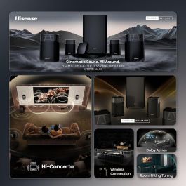 Barre audio Hisense HT SATURN Noir