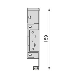 Emuca Tiroir extérieur Simplex 25kg hauteur 159mm, profondeur 490mm, acier, peint en blanc