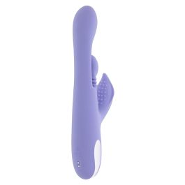 Vibration de Stimulation Double Evolved Playboy Violet Pourpre